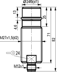 Габариты ISB WC7A8-31N-6-ZS4-1,5